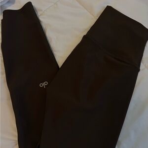 Alo 7/8 Brown (espresso) High Waist Airlift Legging